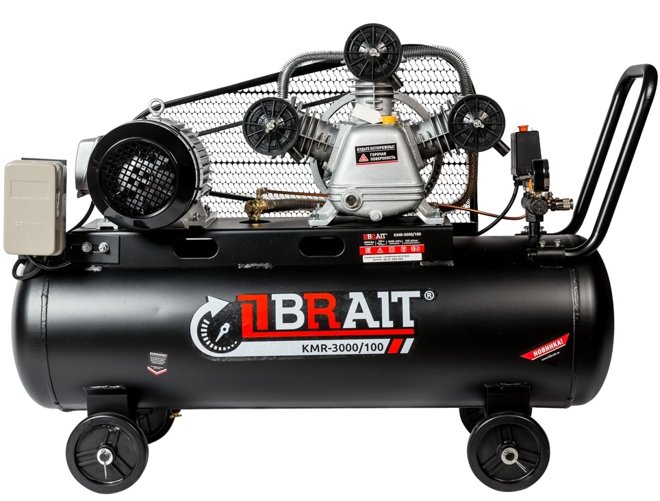 Поршневой компрессор Brait КМR-3000/100