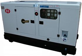 Дизельный генератор АМПЕРОС АД 60-Т400 в кожухе — фото 1
