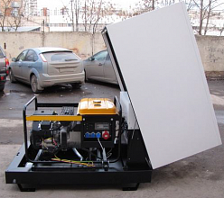 Бензиновый генератор MVAE БГ 6500 в контейнере с АВР — фото 10