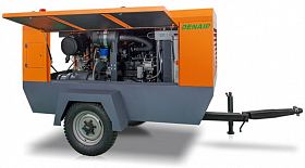 Дизельный компрессор Denair DACY-7/10 (на шасси) — фото 3