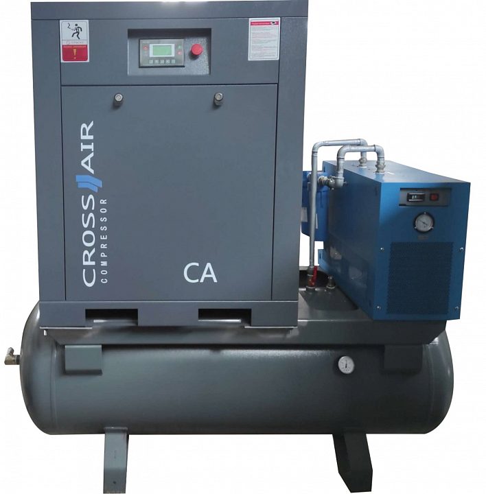 Винтовой компрессор CrossAir CA15-8GA-500DRY (IP23)