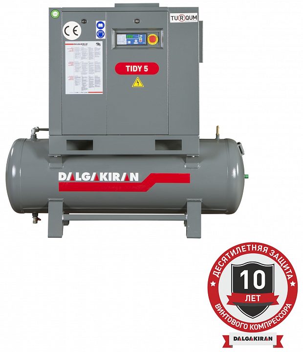 Винтовой компрессор DALGAKIRAN Tidy 4-10 200L