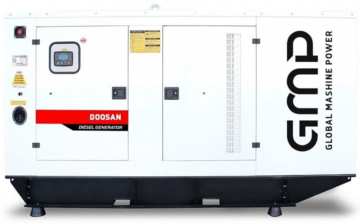 Дизельный генератор Doosan GMP 225DM в кожухе