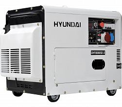 Дизельный генератор Hyundai DHY 8000SE-3 — фото 1