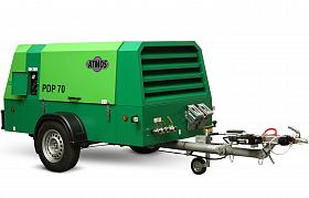 Дизельный компрессор Atmos PDP 65 10 фикс без тормоза — фото 1