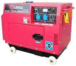 Дизельный генератор АМПЕРОС LDG7500S-3 с АВР — фото 2