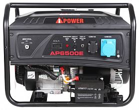 Бензиновый генератор A-iPower LITE AP6500E — фото 2